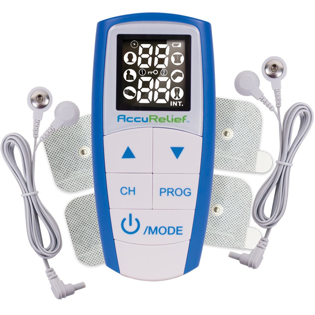 ACCURELIEF™ COMPLETE 3-IN-1 TENS UNIT, EMS, MASSAGER DEVICE