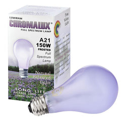 Chromalux by Lumiram A21/150W Clear/Frosted Full Spectrum Bulbs