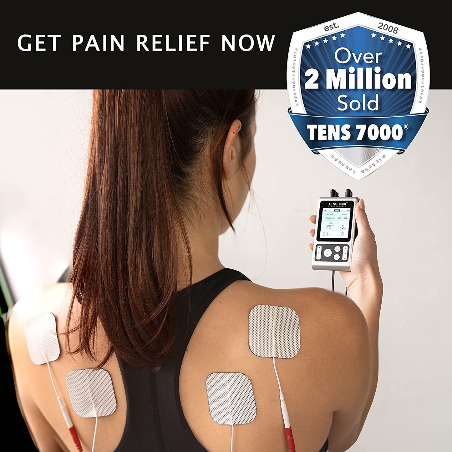 TENS 7000 COMPLETE PAIN RELIEF BUNDLE