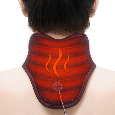 UTK Heated Neck Wrap with tourmaline beads for Neck Pain Relief