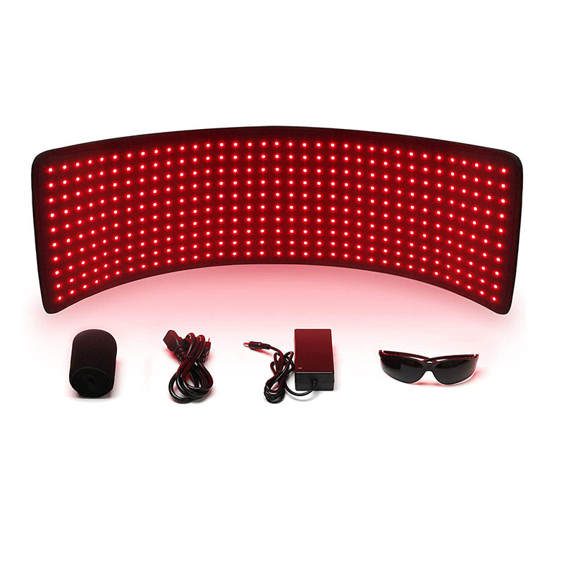 UTK Wearable Light Therapy Wrap 660nm LED Red Light and 850nm Near Infrared Light Therapy Pads