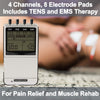 Image of TWIN STIM PLUS TENS UNIT AND EMS MUSCLE STIMULATOR