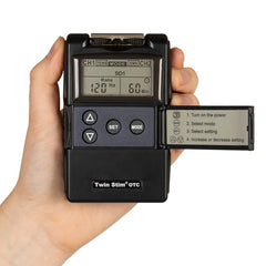 TWIN STIM TENS UNIT AND EMS MUSCLE STIMULATOR