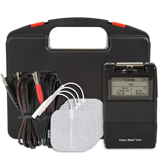 TWIN STIM TENS UNIT AND EMS MUSCLE STIMULATOR