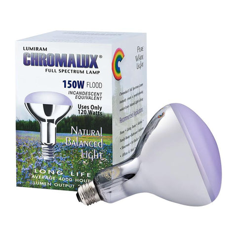 R40 /120W Chromalux® Enhanced™ Full Spectrum Reflector